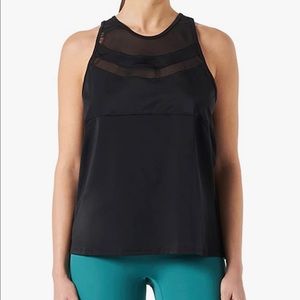 AURIQUE black sports tank top size medium
